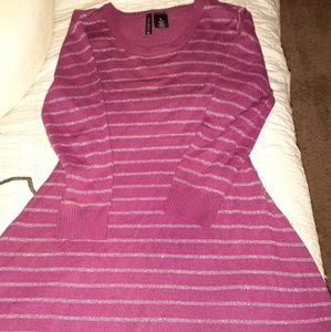 Long sleeve sweater dress